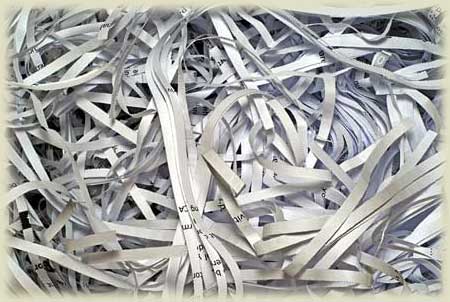 Shredded Paper is not Ideal for Recycling